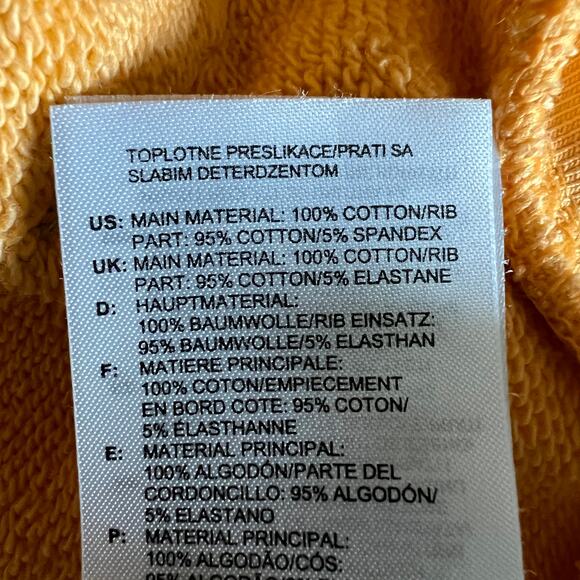 ADIDAS Womens Color Block Logo Hoodie Pastels Sz L Pocket Oversized Streetwear - Picture 10 of 10